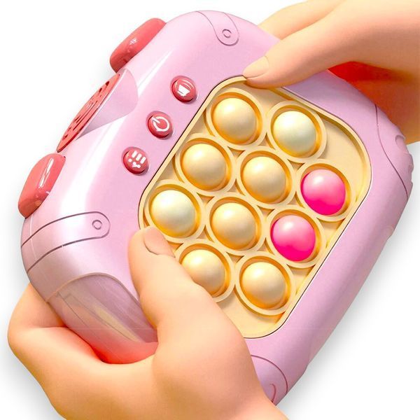 Інтерактивна іграшка антистрес електронний Pop it PRO Консоль Quick Push 4 режими MT1801 фото